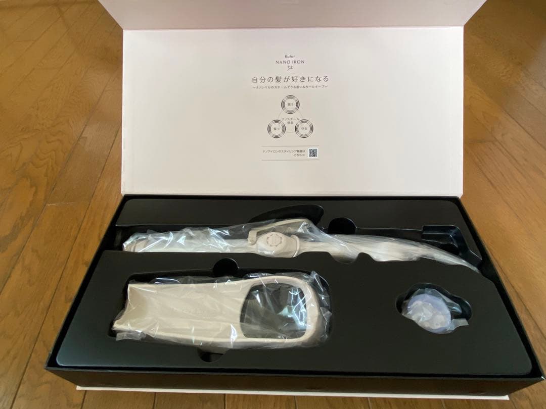 新品未使用　ルフォール ナノアイロン 32mm