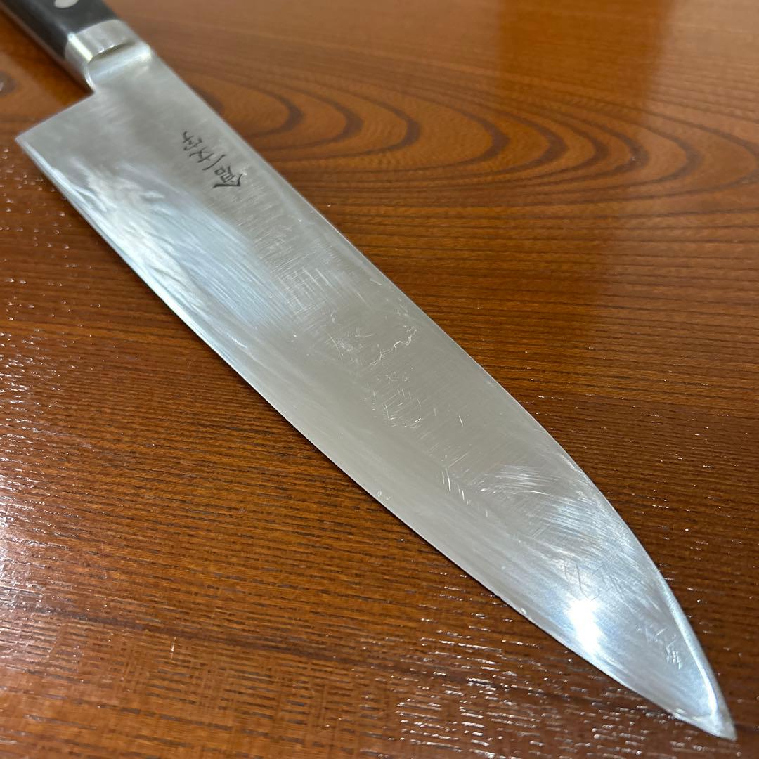 牛刀包丁 倉一文字作 AUS PRO 全長37cm刃24cm ★送料無料