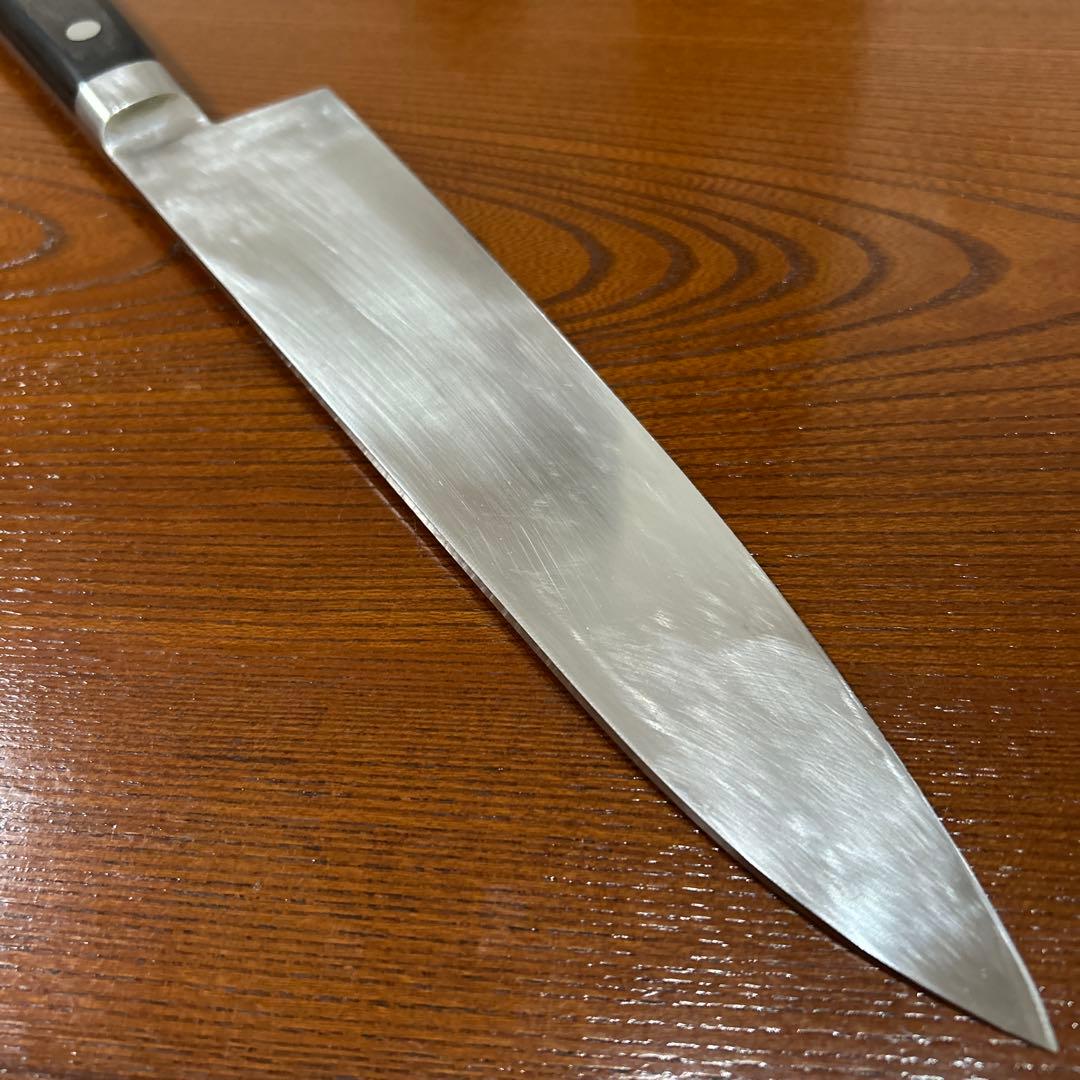 牛刀包丁 倉一文字作 AUS PRO 全長37cm刃24cm ★送料無料