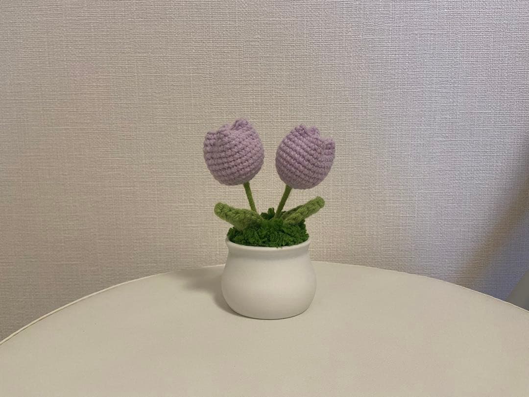 プレゼント　お得セット　編みぐるみ　枯れない花編み花　14個セット ハンドメイド