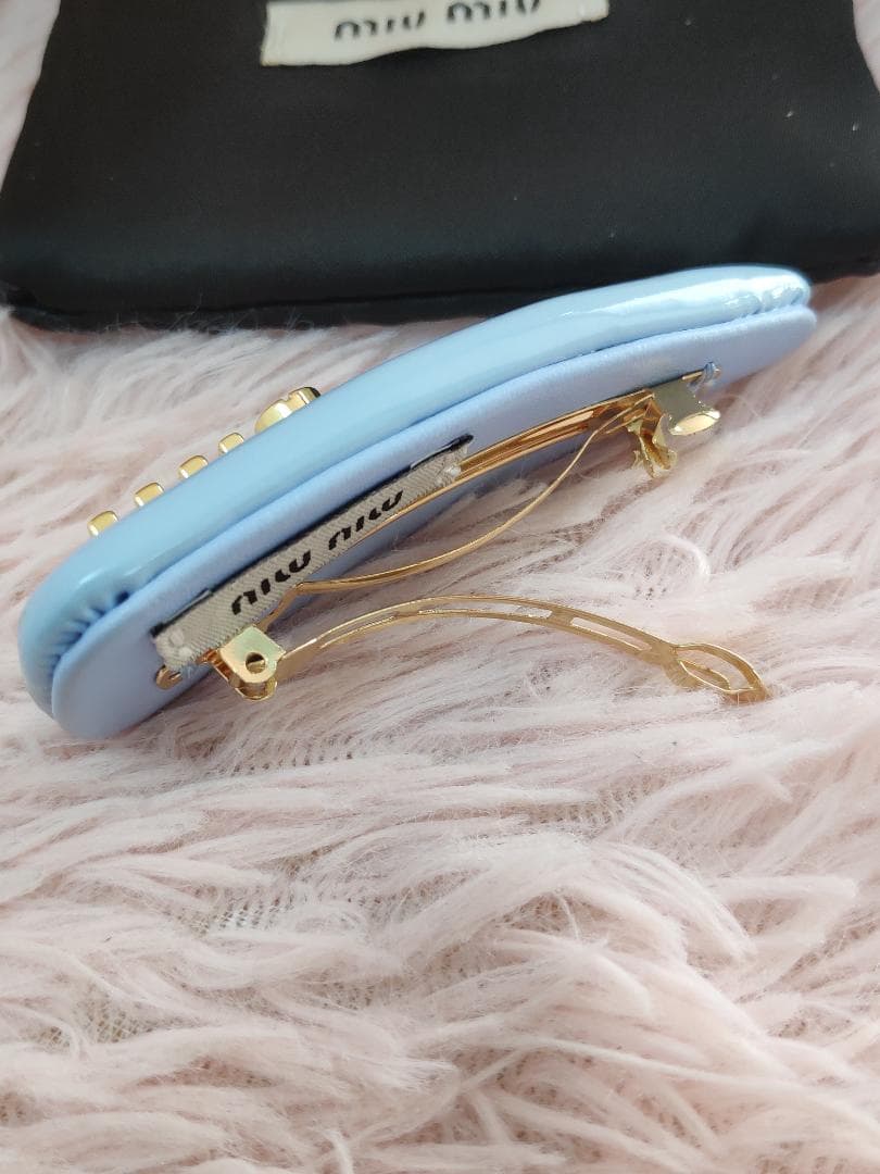 チェーンショルダーバッグ パイル生地　黒×黒