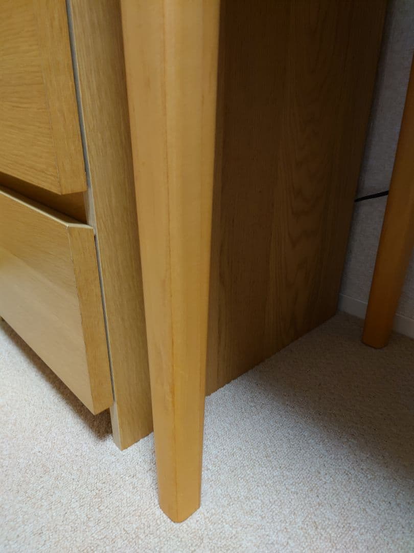 引き取り価格限定■エリス ERIS 180 TWIN DESK■ナチュラル