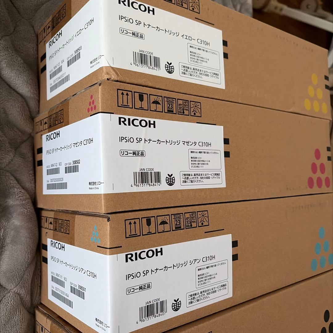 リコー　トナーカートリッジ　 Ｃ３１０Ｈ　純正品