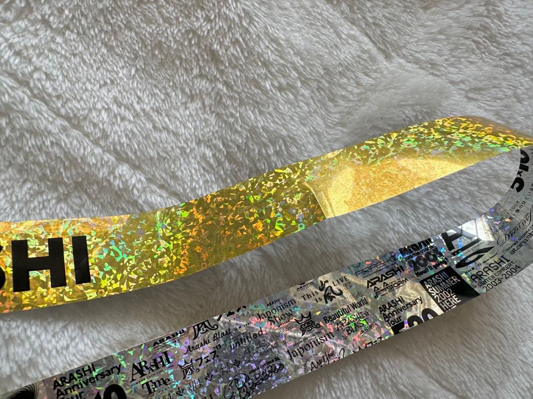 嵐We are ARASHI 銀テープ　金テープ　まとめ売り　落下物