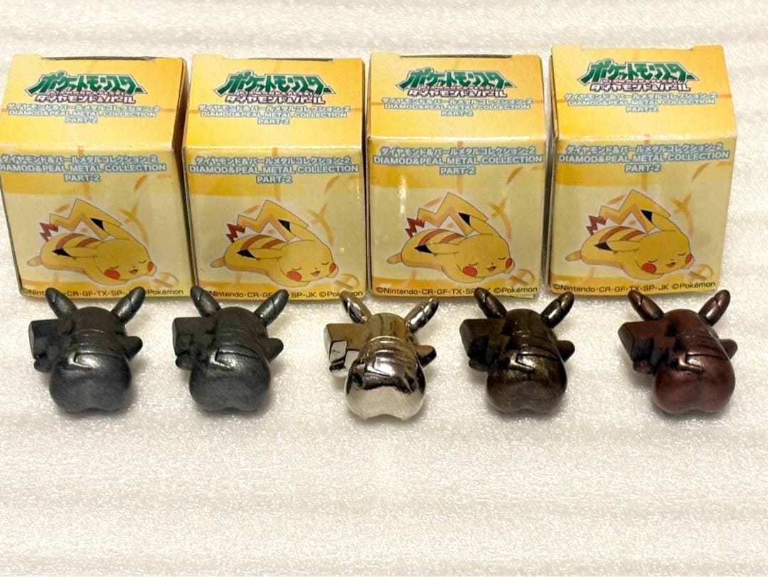 ポケットモンスター ダイヤモンド＆パール メタルフィギュア ピカチュウ 2セット