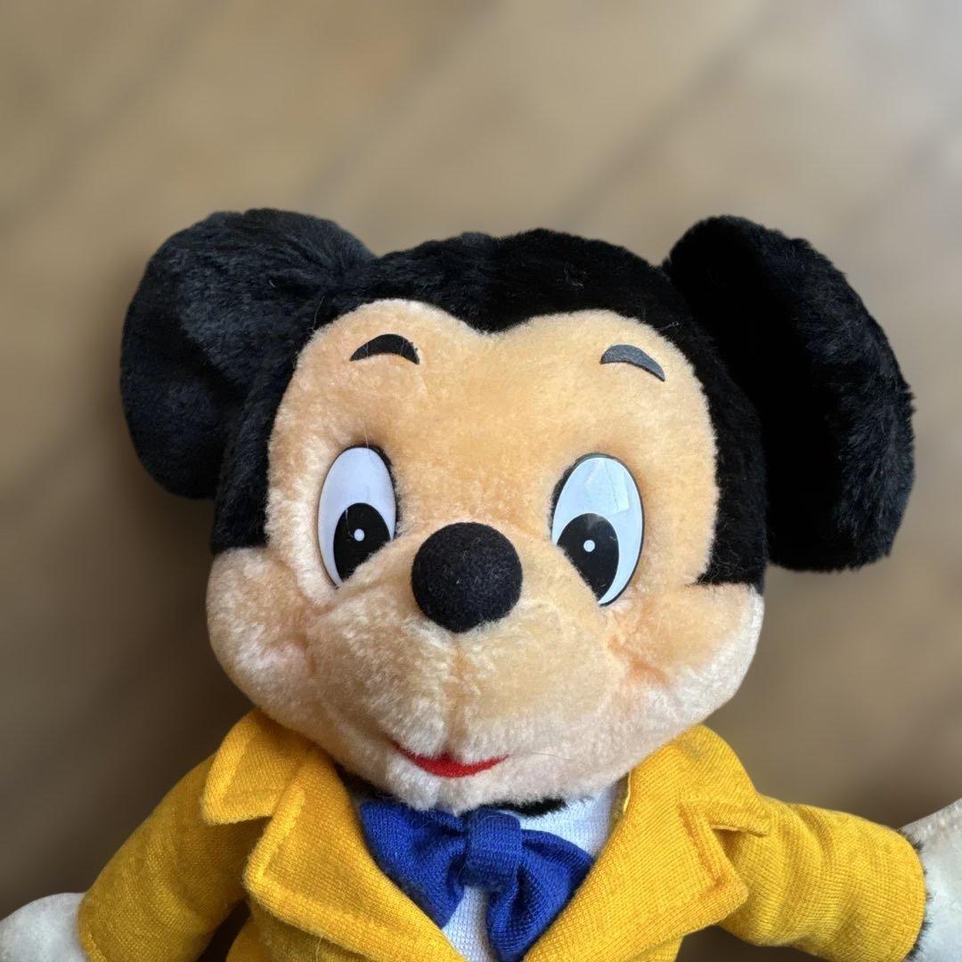 ビンテージ　ミッキーぬいぐるみ