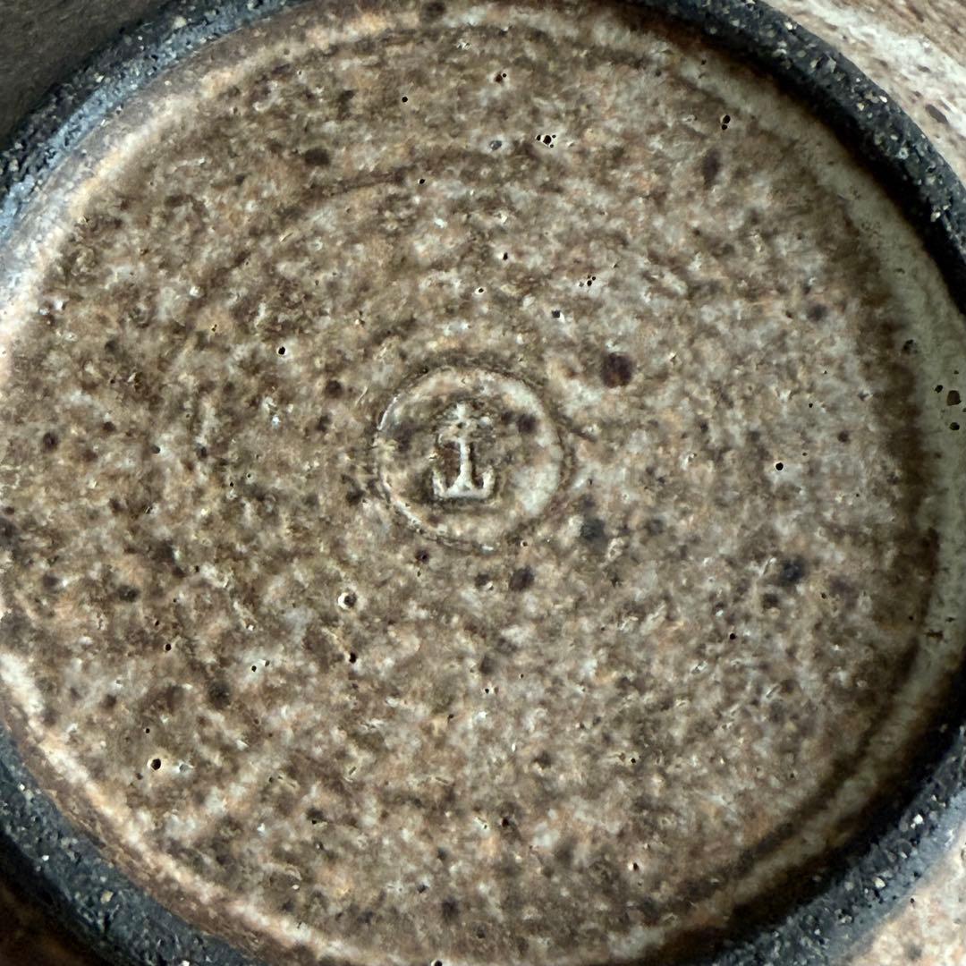 山本雅則　鎬リム皿　8寸