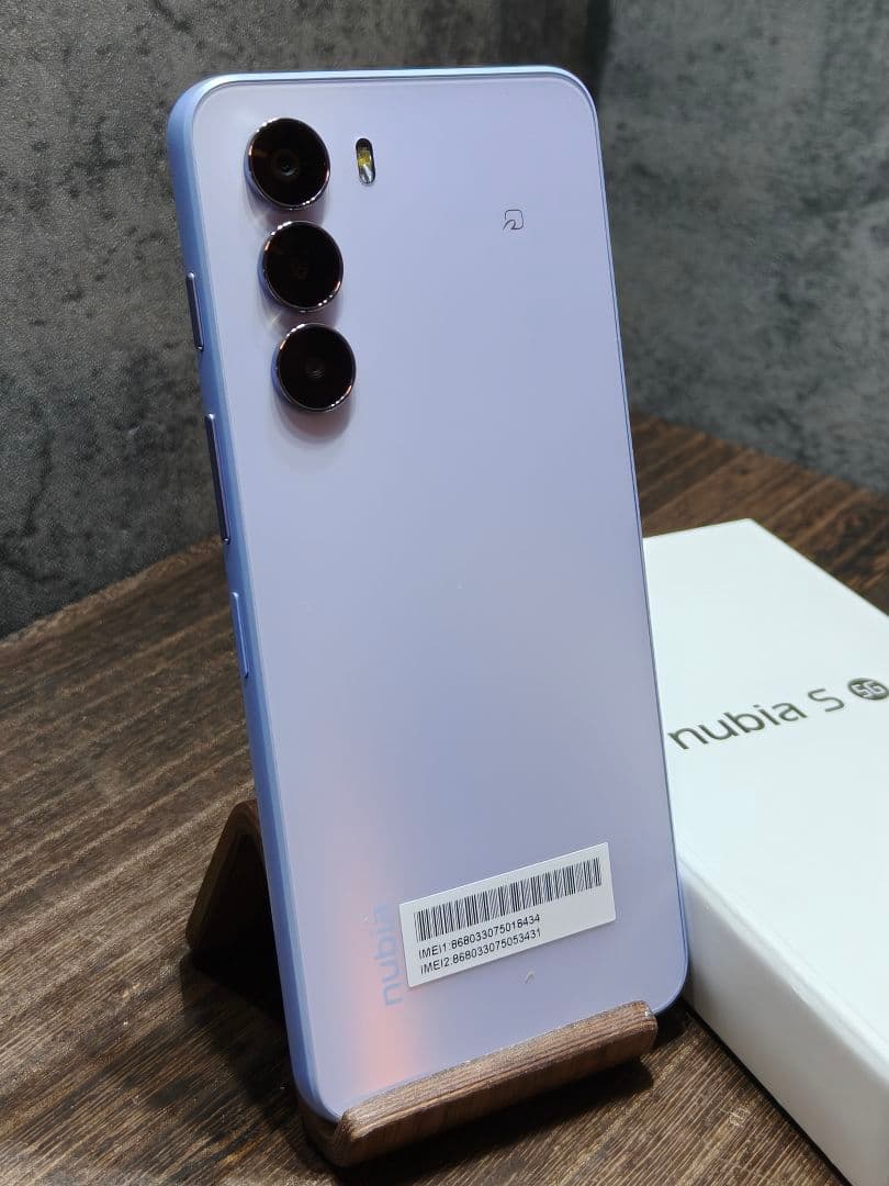 新品同様品 nubia S 5G A403ZT SIMフリー スマホ
