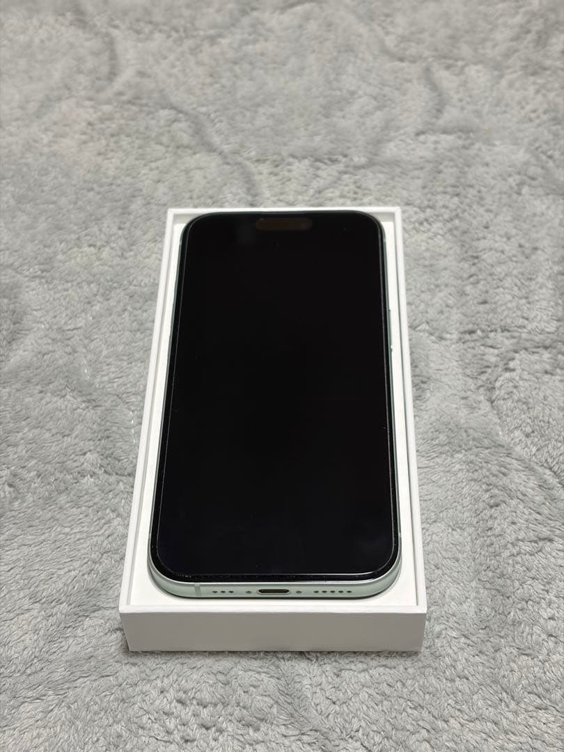 iPhone15 128GB SIMフリー グリーン アイフォン本体 Apple