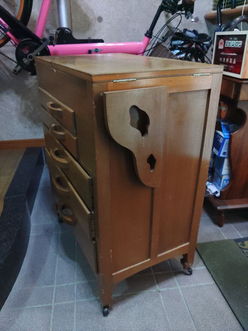 ホルベイン　アトリエキャビネット　holbein　かわいい木製キャビネット　美術