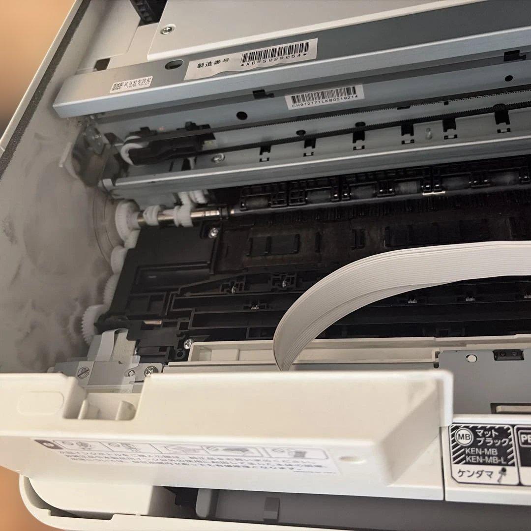 【ジャンク品扱】エプソン　インクジェットプリンター　ＥＷ-Ｍ752Ｔ　インク付き