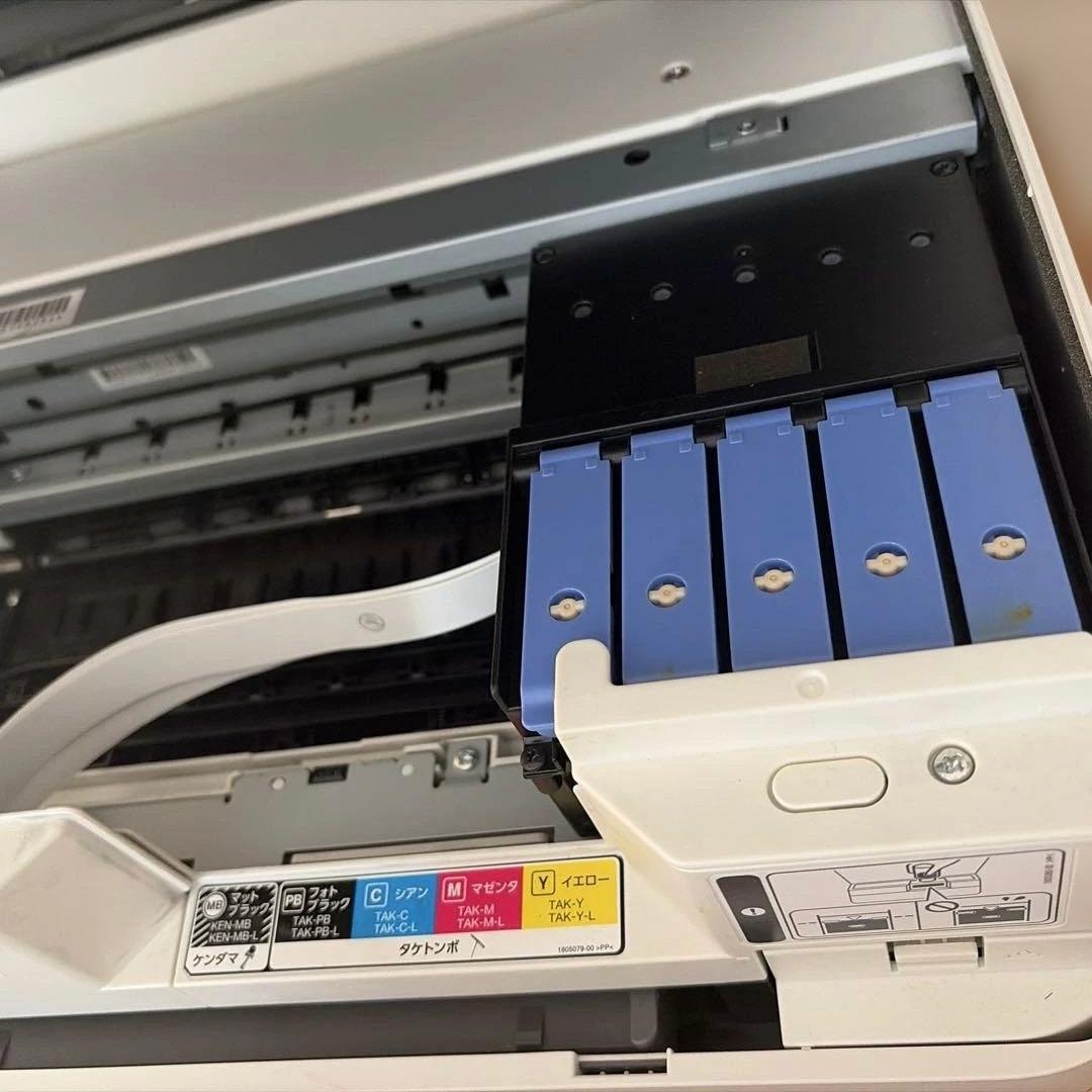 【ジャンク品扱】エプソン　インクジェットプリンター　ＥＷ-Ｍ752Ｔ　インク付き