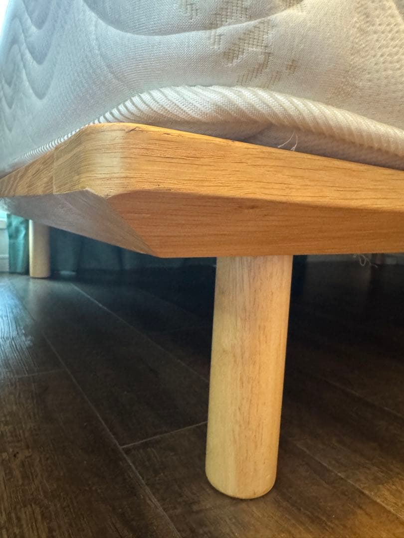 ナタデココ様用セミダブルベッドフレーム ナチュラルウッド