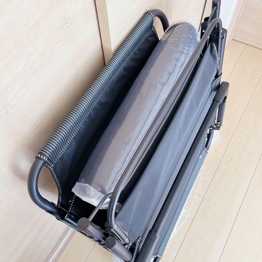 簡易ベッド　折りたたみ　クッション　枕　リクライニング　耐荷重200kg