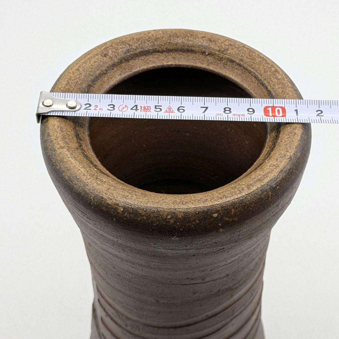 伝統工芸士 高原敏 備前焼 細水指C 共箱共布栞 水差し 抹茶道具 茶器 食器