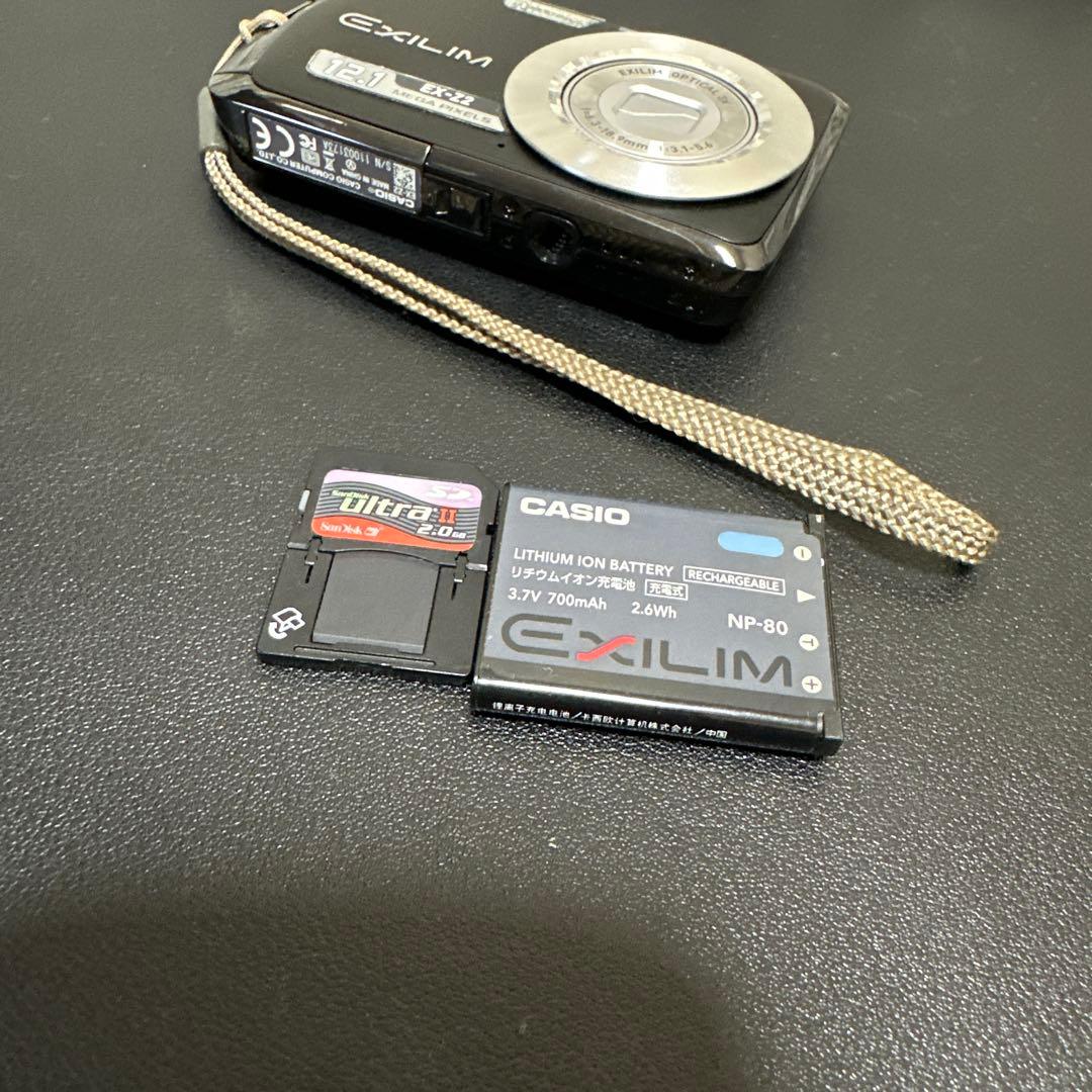 美品　CASIO EXILIM EX-Z2 動作確認済　SDカード付き