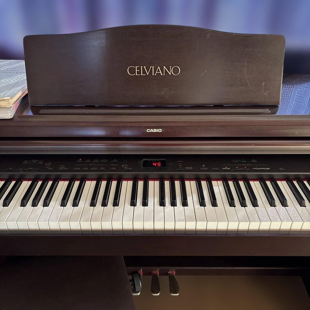 (引き取り限定) CASIO CELVIANO AP-22S ピアノ 椅子付き