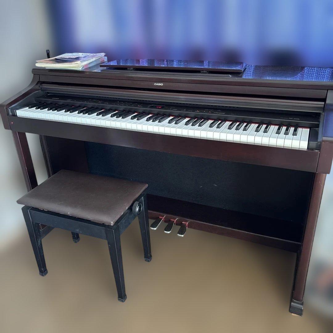 (引き取り限定) CASIO CELVIANO AP-22S ピアノ 椅子付き