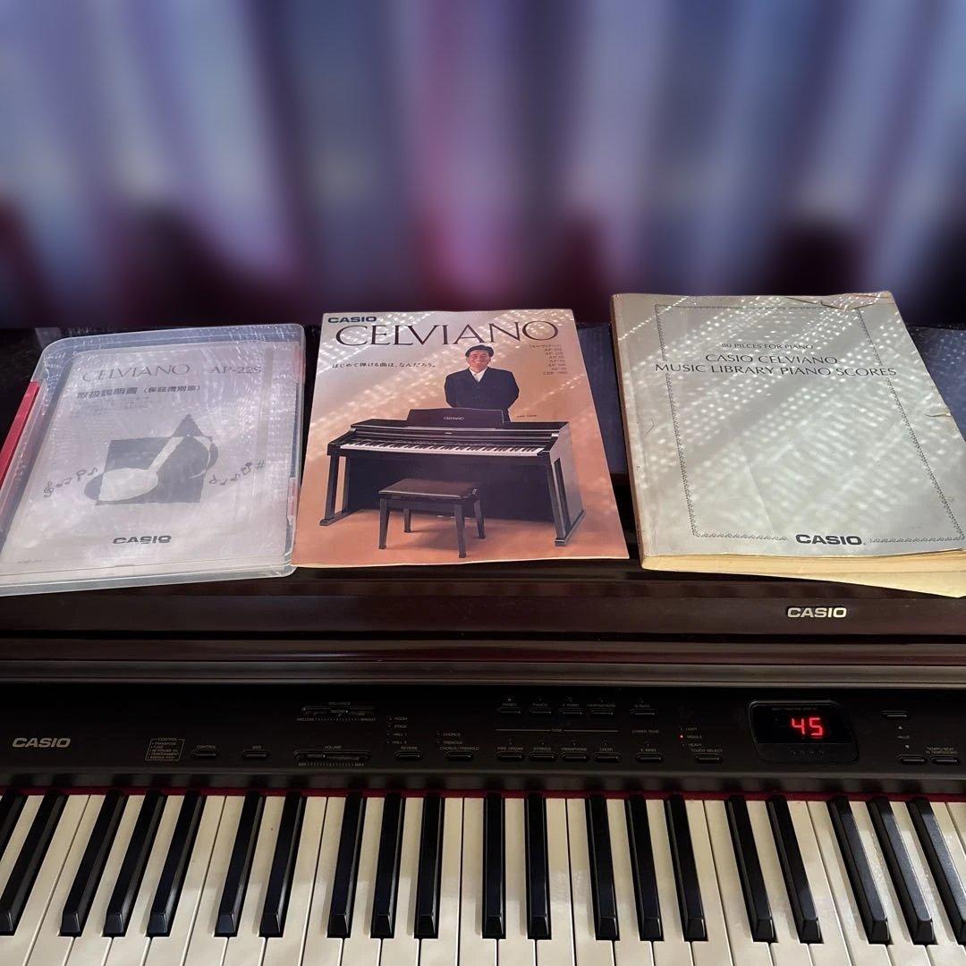 (引き取り限定) CASIO CELVIANO AP-22S ピアノ 椅子付き