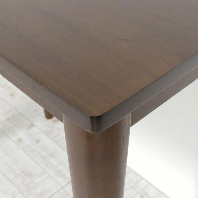 コンパクトデスク 引出1杯 幅75cm ブラウン