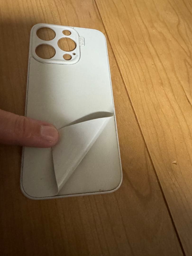 SUTI PhoneBack iPhone15Pro用 シリコン　加工用にも