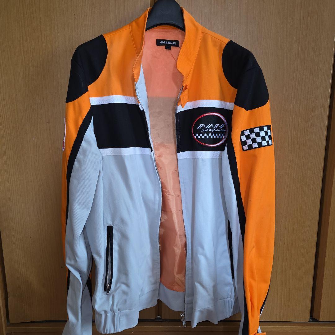 爆上戦隊ブンブンジャー　ピットクルージャケット　メンズ　ブンオレンジ　戦隊　衣装