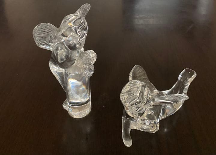 Baccarat-バカラ　天使の置物　オブジェ