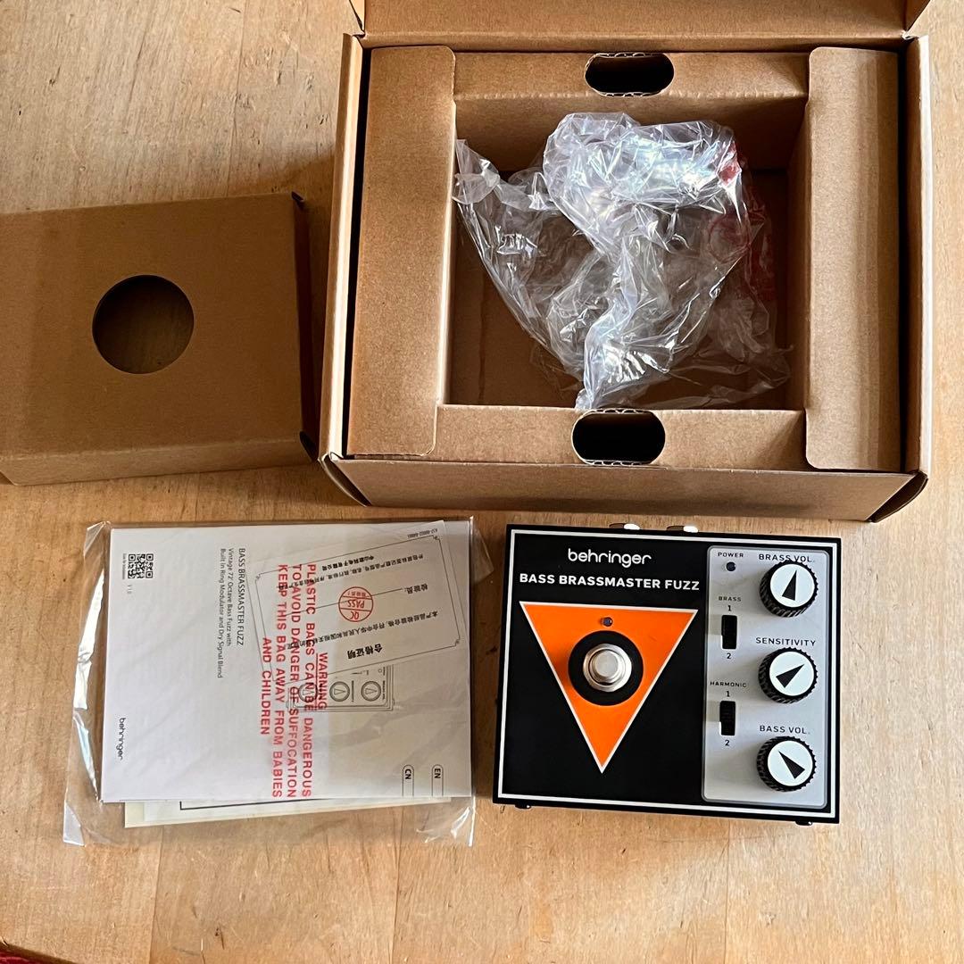 Behringer Bass Brassmaster Fuzz ファズ