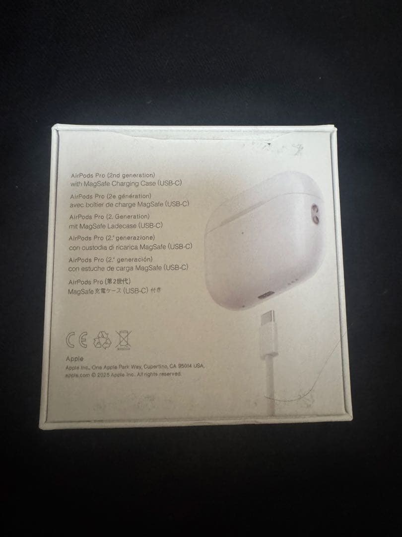 ［新品未使用］AirPods Pro 2 ノイズキャンセリング　送料無料