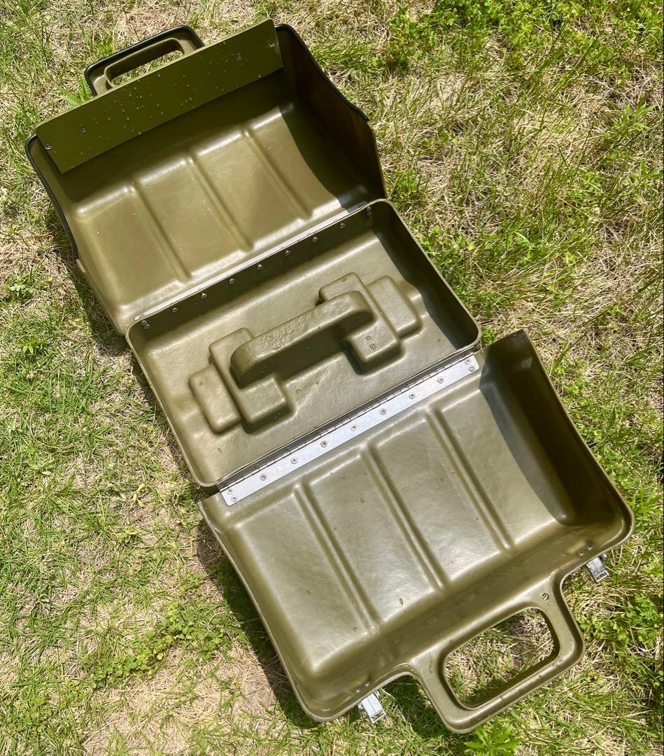 米軍放出品U.S.Government AIRCRAFTツールボックス収納ケース