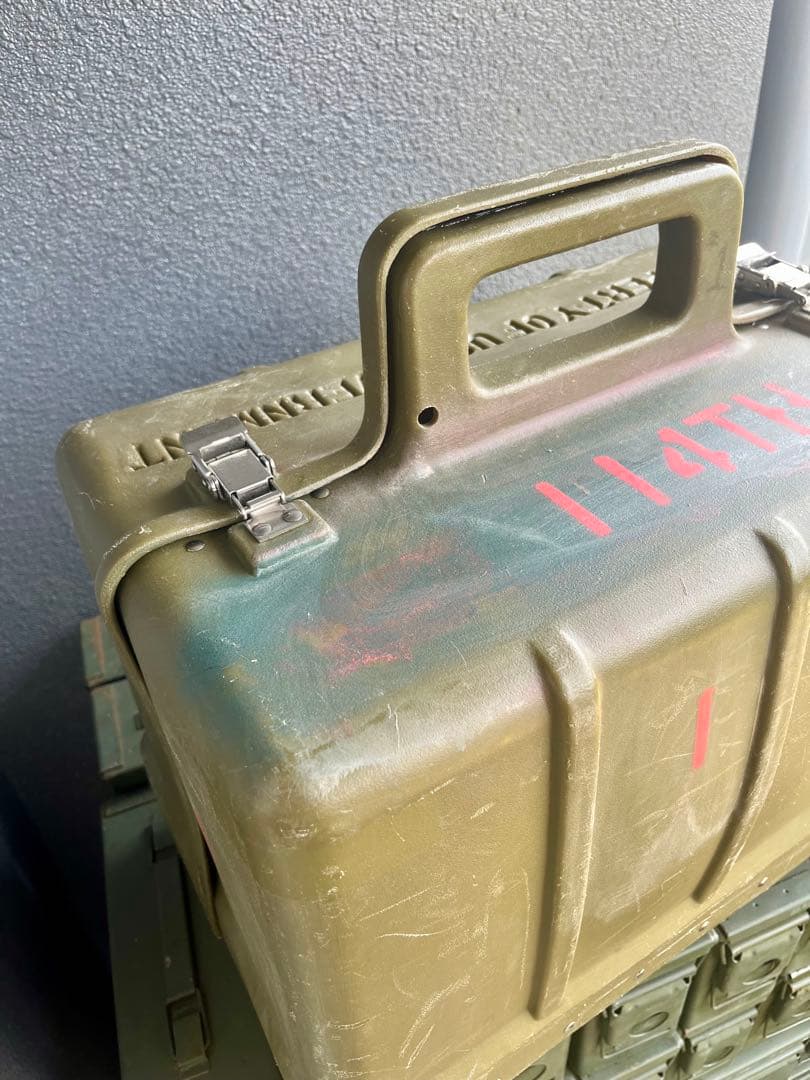 米軍放出品U.S.Government AIRCRAFTツールボックス収納ケース