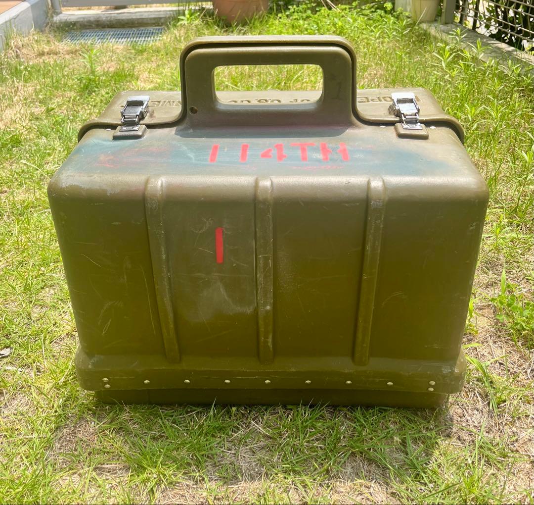 米軍放出品U.S.Government AIRCRAFTツールボックス収納ケース