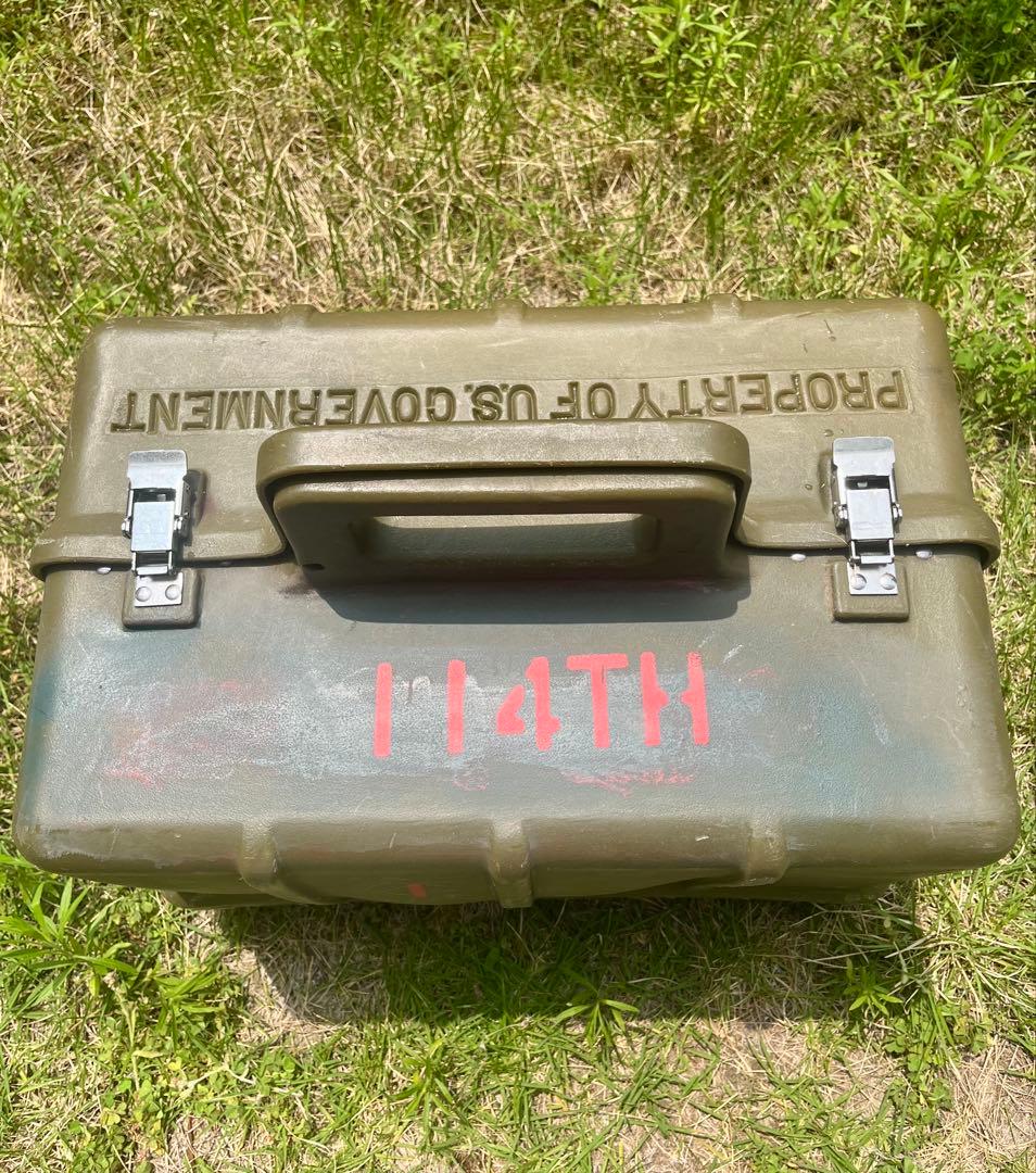 米軍放出品U.S.Government AIRCRAFTツールボックス収納ケース