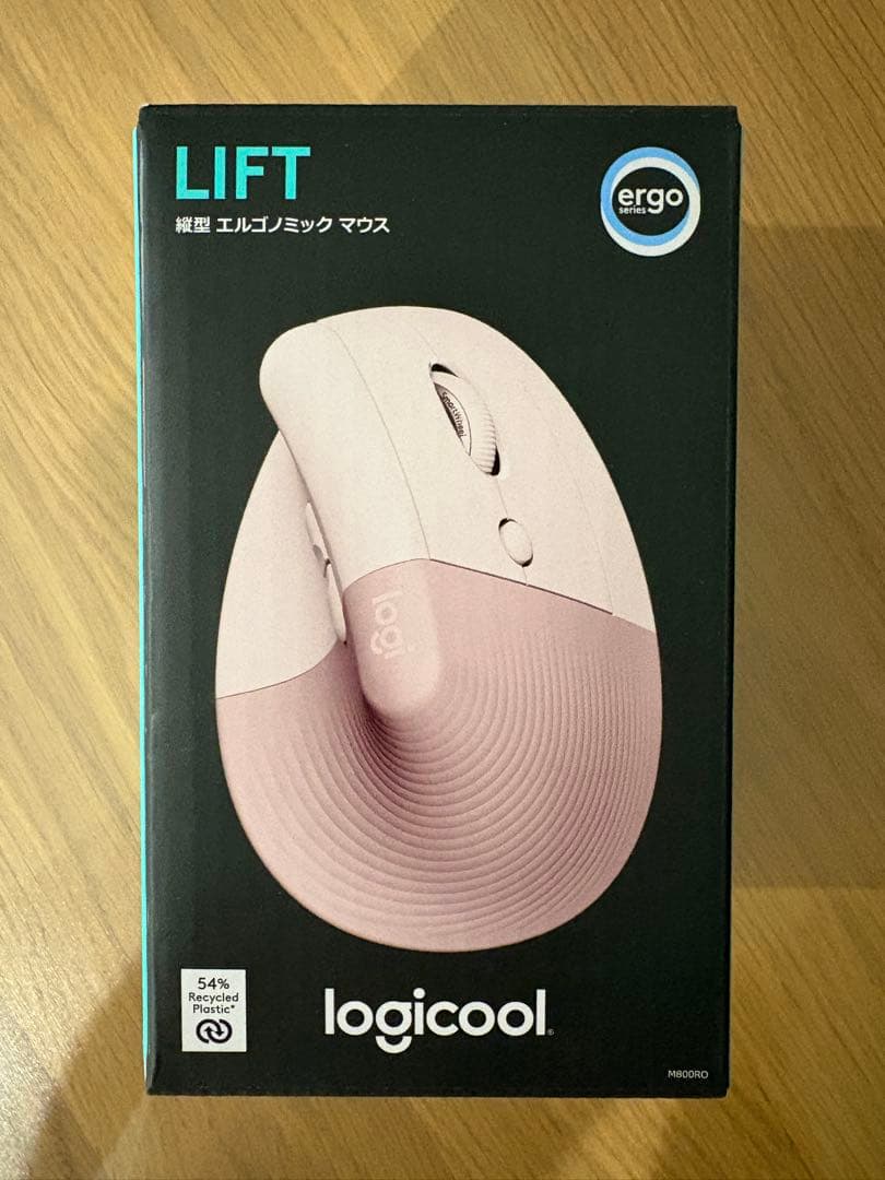 ロジクール ワイヤレス 静音 エルゴノミック マウス LIFT M800RO