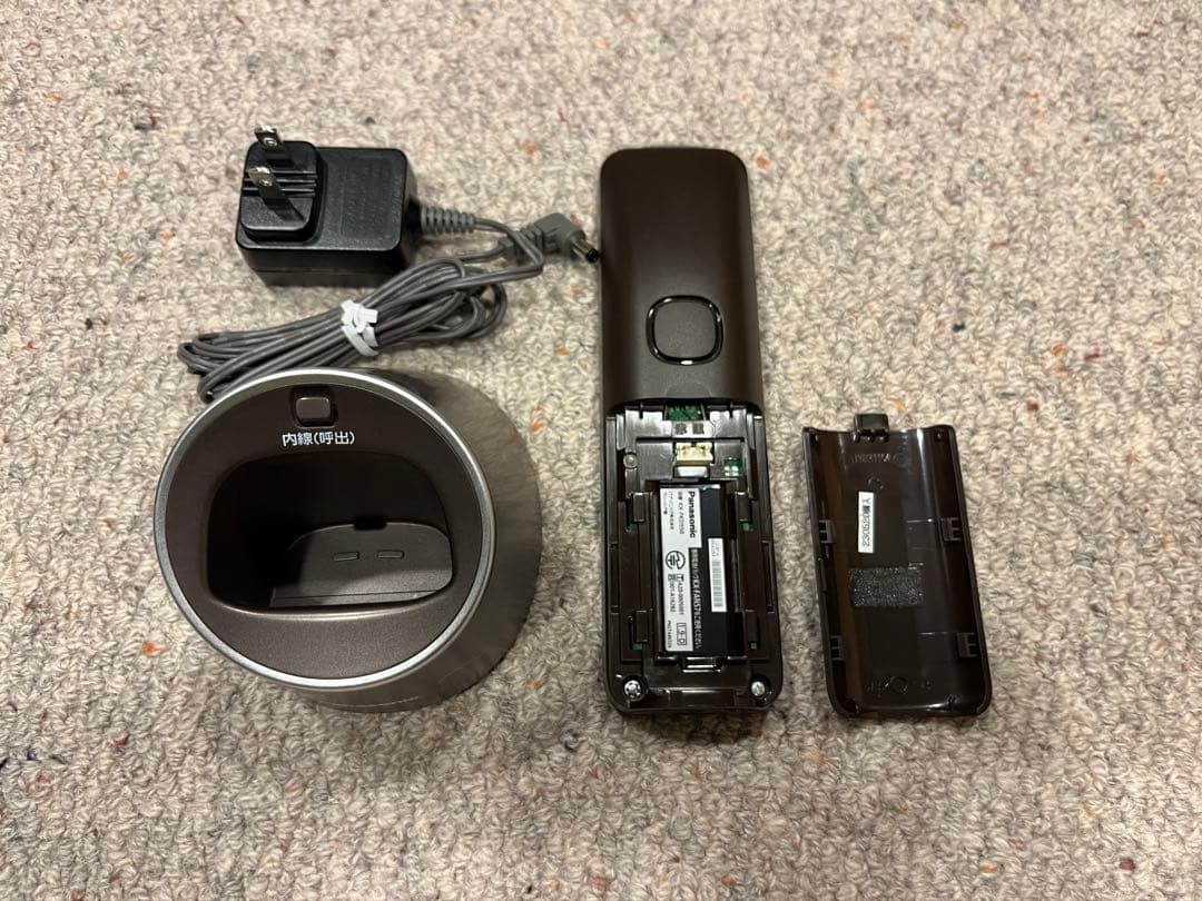 パナソニック コードレス電話機　VE-GDS15DL-T