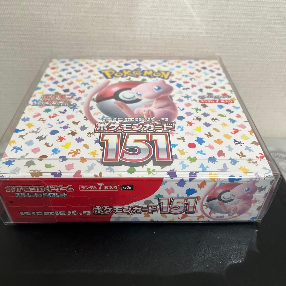 た※【新品】ポケモンカード151 box　シュリンク無し