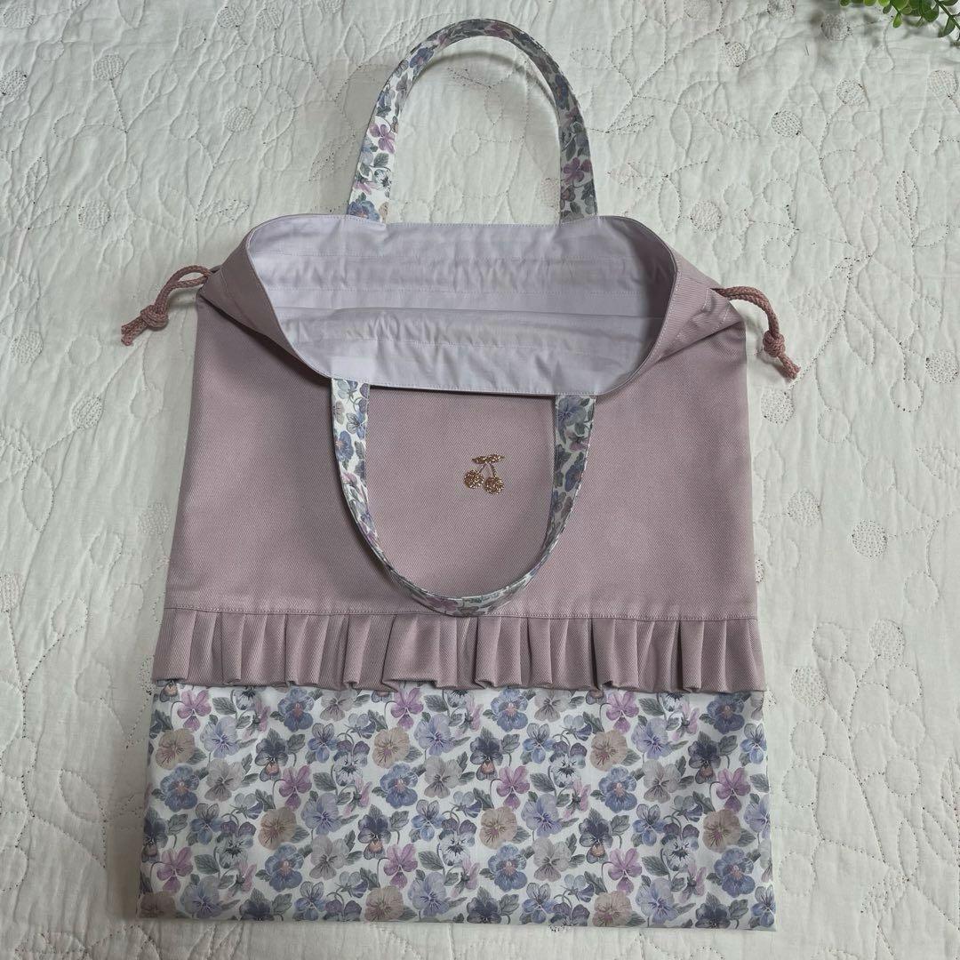 リバティ　手提げ袋　お着替え袋　上靴袋　3点　シンクオブミー　入園入学セット