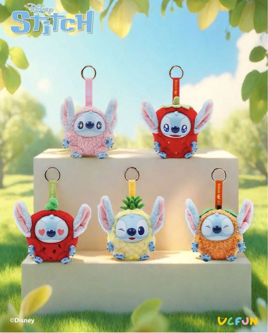 《全種セット売り》香港ディズニーランド限定 スティッチ Fruit Frenzy