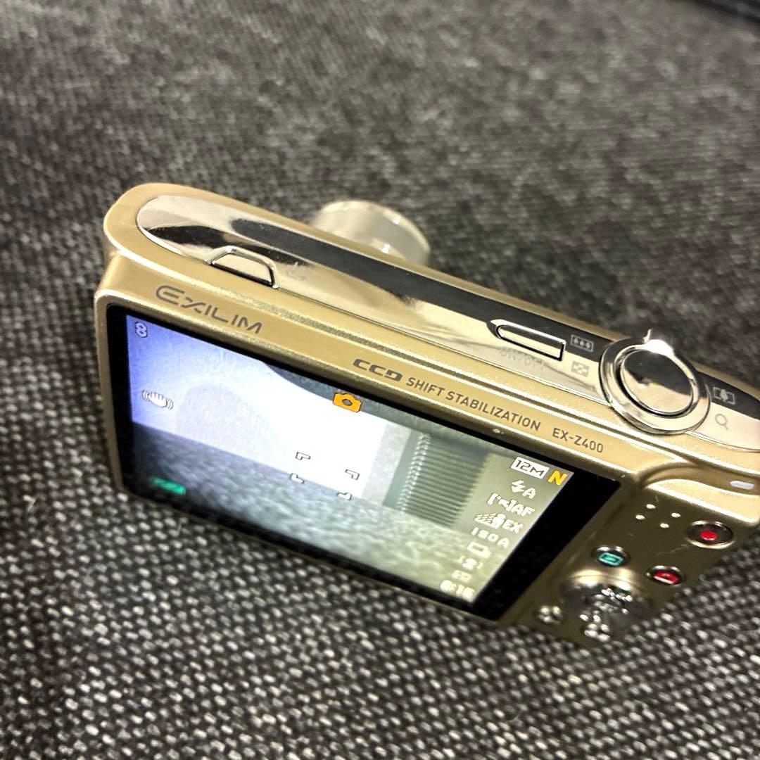 美品　CASIO EXILIM EX-Z400 コンパクトデジタルカメラ