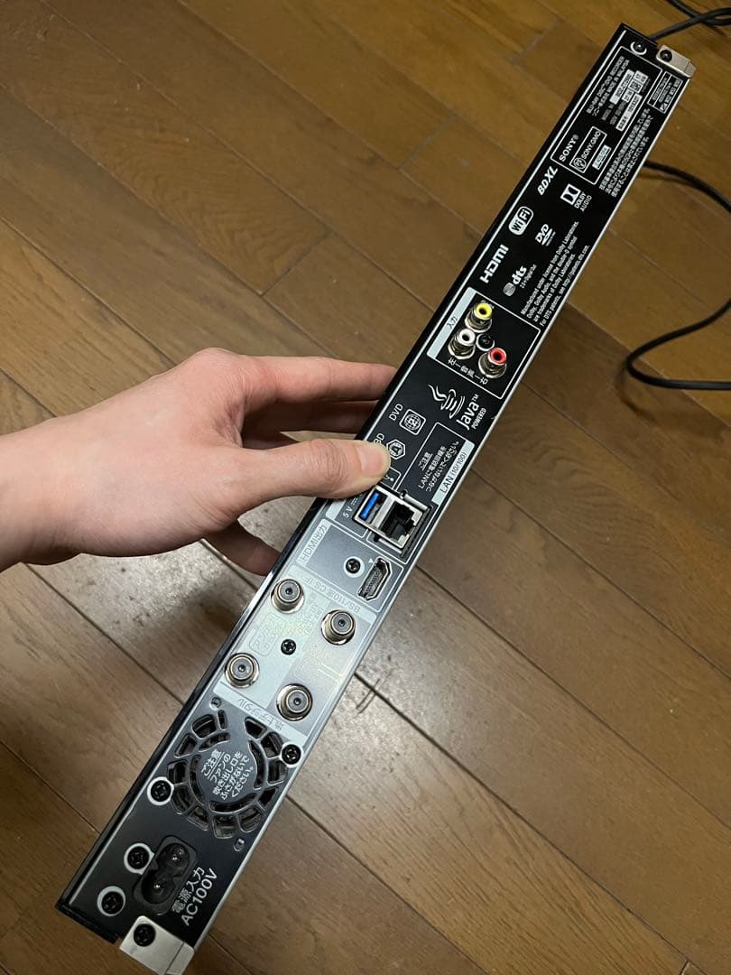 SONY BDZ-ZT2500 4K対応 ブルーレイレコーダー ジャンク品