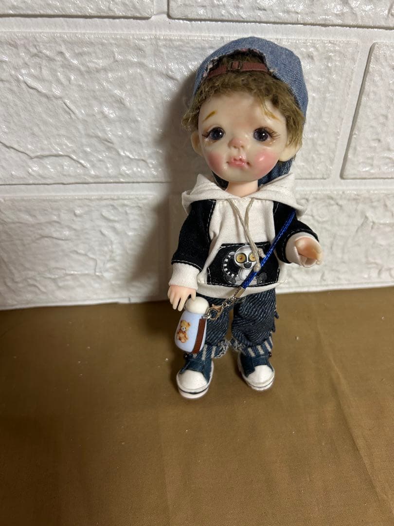 樹脂粘土ドール すずちゃんセリアボディドール