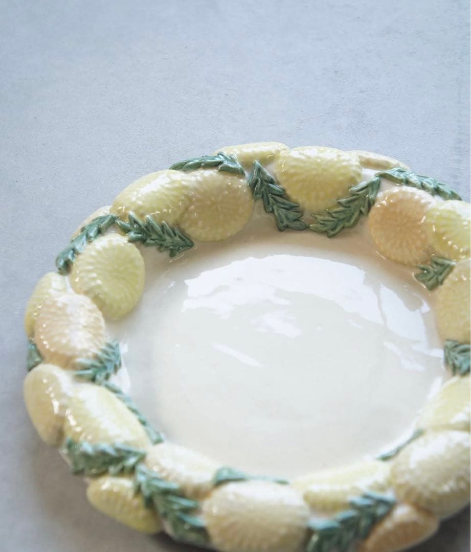 石黒美佐緒　たんぽぽ　皿