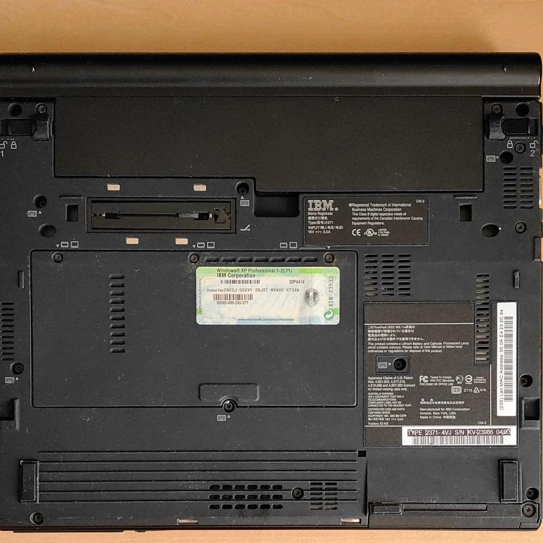 Thinkpad X40 比較的美品