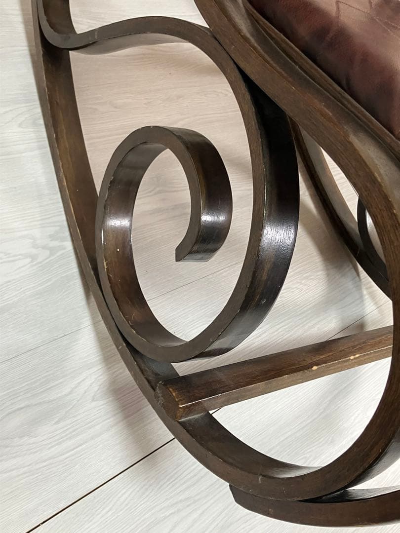 ベントウッド ヴィンテージ ロッキングチェア レザー 1970年代 クラシック