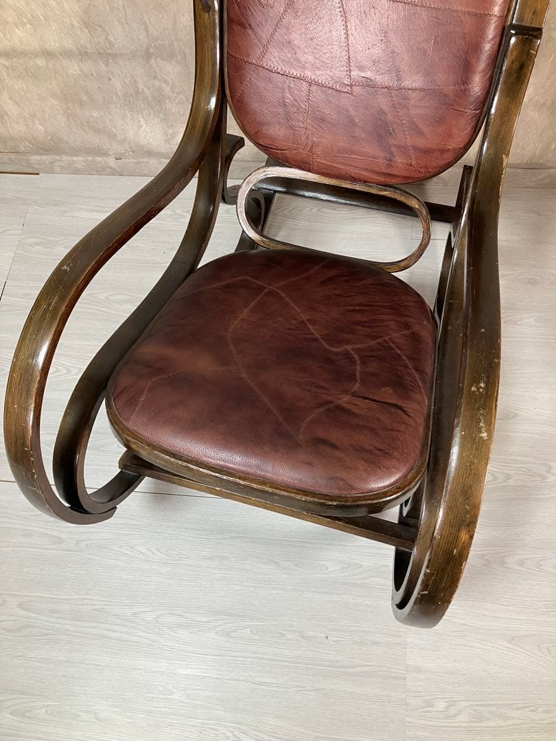 ベントウッド ヴィンテージ ロッキングチェア レザー 1970年代 クラシック