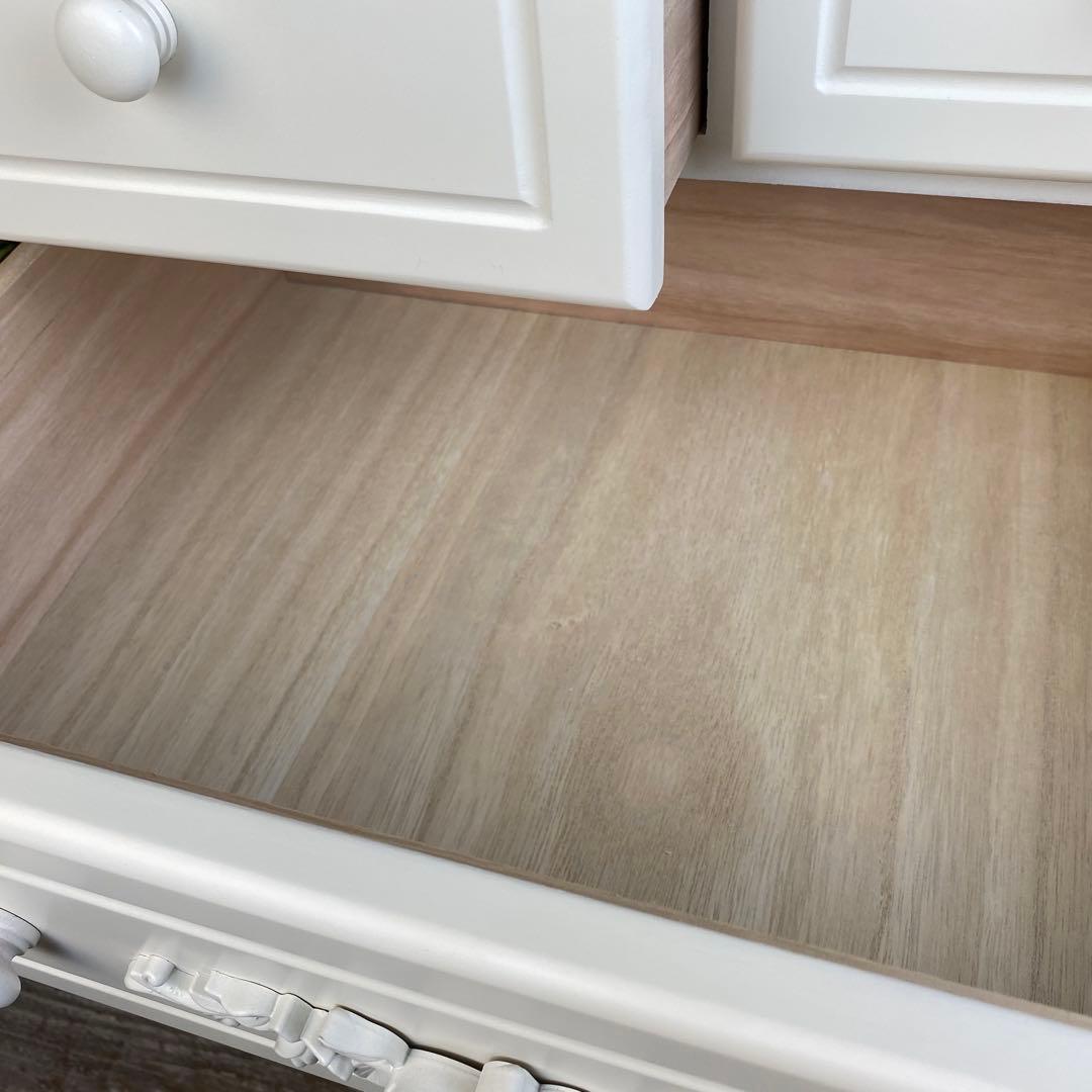 フレンチカントリー調北欧ホワイトチェスト二点セット洋タンス収納家具姫系姫かわ