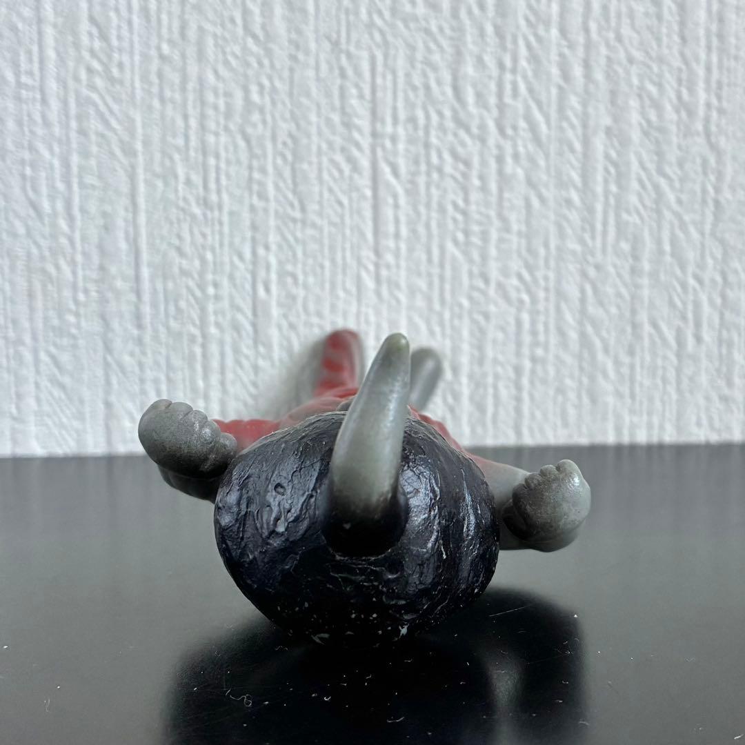 中嶋製作所　アストロミュー5 バドー星人 灰色成型/黒/茶塗装　亀マーク　当時物