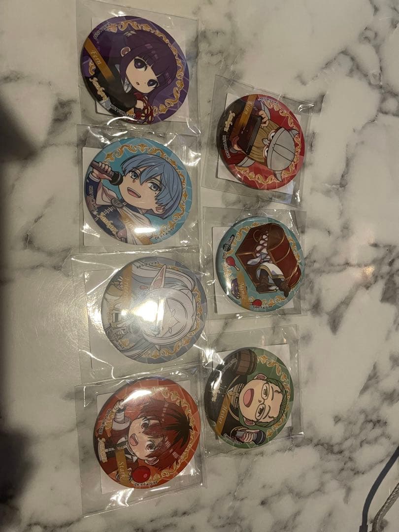 フリーレンジャンカラコラボ缶バッチ全種セット　7種（未開封）