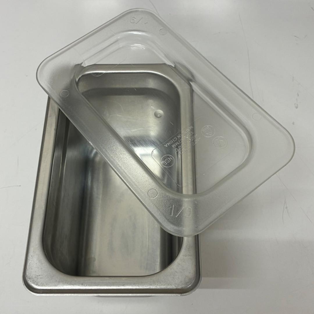 IRISEL　ステンレス　ホテルパン1/9　蓋付　8個