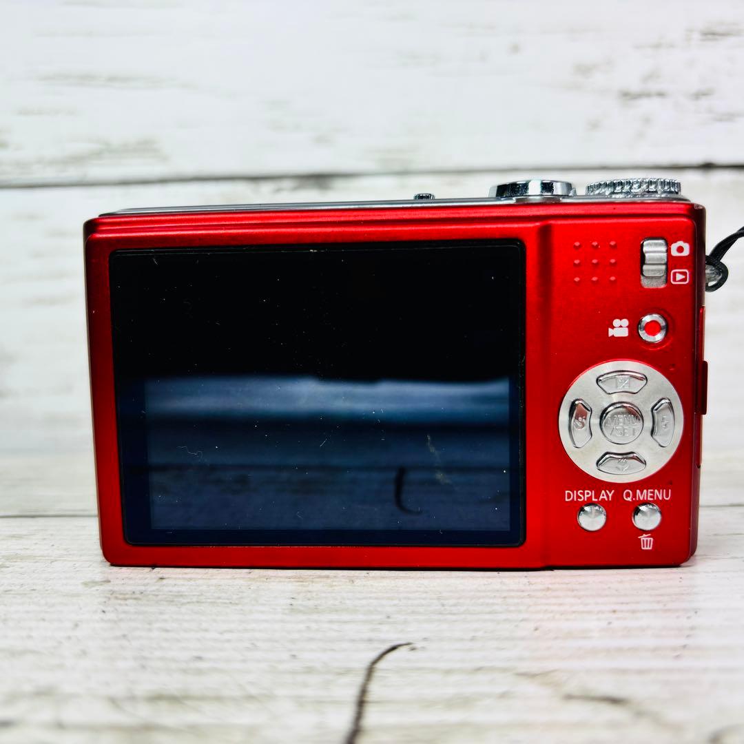 【動作良好】Panasonic デジタルカメラDMC-ZX3 レッド